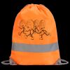 Hi-Vis Stafford Drawstring Tote Backpack Thumbnail