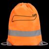 Hi-Vis Stafford Drawstring Tote Backpack Thumbnail