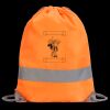 Hi-Vis Stafford Drawstring Tote Backpack Thumbnail