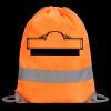Hi-Vis Stafford Drawstring Tote Backpack Thumbnail