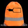 Hi-Vis Stafford Drawstring Tote Backpack Thumbnail