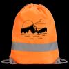 Hi-Vis Stafford Drawstring Tote Backpack Thumbnail