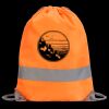 Hi-Vis Stafford Drawstring Tote Backpack Thumbnail
