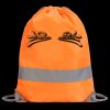 Hi-Vis Stafford Drawstring Tote Backpack Thumbnail