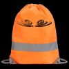 Hi-Vis Stafford Drawstring Tote Backpack Thumbnail
