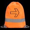Hi-Vis Stafford Drawstring Tote Backpack Thumbnail