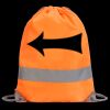 Hi-Vis Stafford Drawstring Tote Backpack Thumbnail
