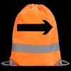 Hi-Vis Stafford Drawstring Tote Backpack Thumbnail