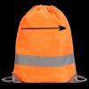 Hi-Vis Stafford Drawstring Tote Backpack Thumbnail