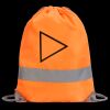 Hi-Vis Stafford Drawstring Tote Backpack Thumbnail