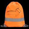Hi-Vis Stafford Drawstring Tote Backpack Thumbnail