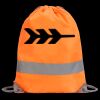 Hi-Vis Stafford Drawstring Tote Backpack Thumbnail
