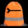 Hi-Vis Stafford Drawstring Tote Backpack Thumbnail