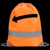 Hi-Vis Stafford Drawstring Tote Backpack Thumbnail