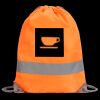 Hi-Vis Stafford Drawstring Tote Backpack Thumbnail