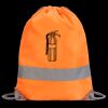 Hi-Vis Stafford Drawstring Tote Backpack Thumbnail