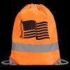 Hi-Vis Stafford Drawstring Tote Backpack Thumbnail