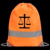 Hi-Vis Stafford Drawstring Tote Backpack Thumbnail