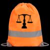Hi-Vis Stafford Drawstring Tote Backpack Thumbnail