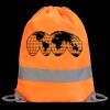 Hi-Vis Stafford Drawstring Tote Backpack Thumbnail