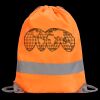 Hi-Vis Stafford Drawstring Tote Backpack Thumbnail