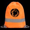 Hi-Vis Stafford Drawstring Tote Backpack Thumbnail