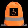 Hi-Vis Stafford Drawstring Tote Backpack Thumbnail