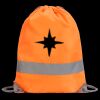 Hi-Vis Stafford Drawstring Tote Backpack Thumbnail