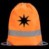 Hi-Vis Stafford Drawstring Tote Backpack Thumbnail