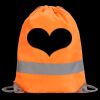 Hi-Vis Stafford Drawstring Tote Backpack Thumbnail