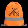 Hi-Vis Stafford Drawstring Tote Backpack Thumbnail