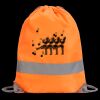 Hi-Vis Stafford Drawstring Tote Backpack Thumbnail