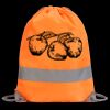 Hi-Vis Stafford Drawstring Tote Backpack Thumbnail