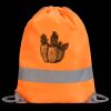 Hi-Vis Stafford Drawstring Tote Backpack Thumbnail