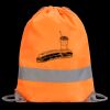Hi-Vis Stafford Drawstring Tote Backpack Thumbnail