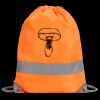 Hi-Vis Stafford Drawstring Tote Backpack Thumbnail