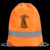 Hi-Vis Stafford Drawstring Tote Backpack Thumbnail