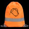 Hi-Vis Stafford Drawstring Tote Backpack Thumbnail