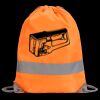 Hi-Vis Stafford Drawstring Tote Backpack Thumbnail