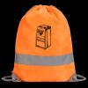 Hi-Vis Stafford Drawstring Tote Backpack Thumbnail