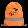 Hi-Vis Stafford Drawstring Tote Backpack Thumbnail