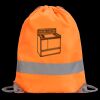 Hi-Vis Stafford Drawstring Tote Backpack Thumbnail