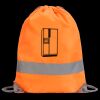Hi-Vis Stafford Drawstring Tote Backpack Thumbnail