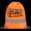 Hi-Vis Stafford Drawstring Tote Backpack Thumbnail