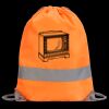 Hi-Vis Stafford Drawstring Tote Backpack Thumbnail
