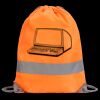 Hi-Vis Stafford Drawstring Tote Backpack Thumbnail
