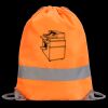 Hi-Vis Stafford Drawstring Tote Backpack Thumbnail