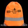 Hi-Vis Stafford Drawstring Tote Backpack Thumbnail