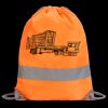Hi-Vis Stafford Drawstring Tote Backpack Thumbnail