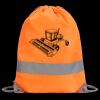 Hi-Vis Stafford Drawstring Tote Backpack Thumbnail